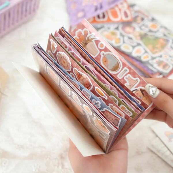 Girly Deco Stickers Book