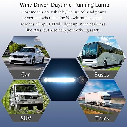 Wind Driven Car Light