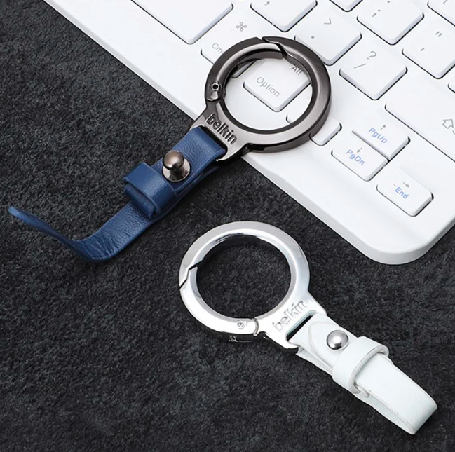 CAR KEYCHAIN HIGH END LEATHER KEYRING