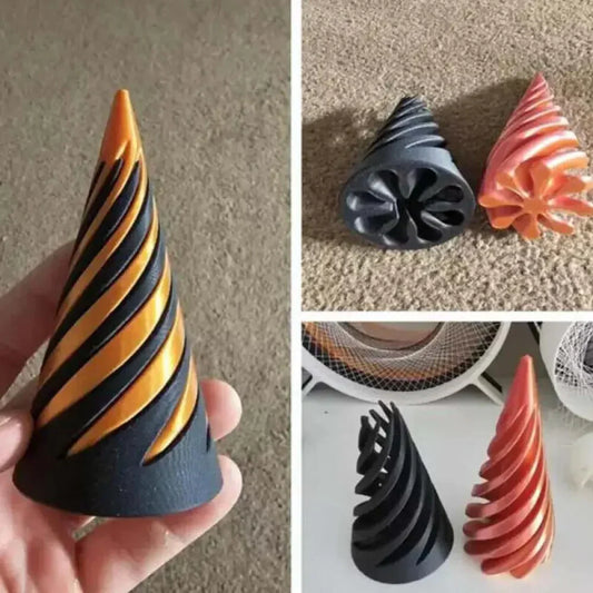 3d Printing Spiral Cone Fingertip Toys