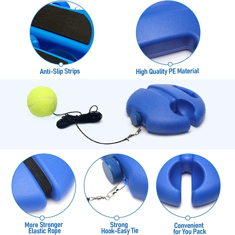 Solo Tennis Training Ball Set