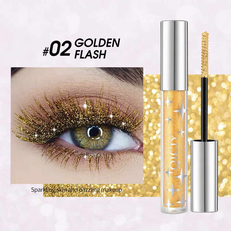 Waterproof Colorful Glitter Mascara