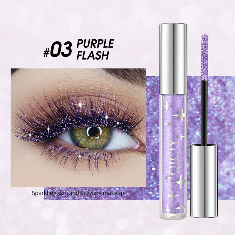 Waterproof Colorful Glitter Mascara